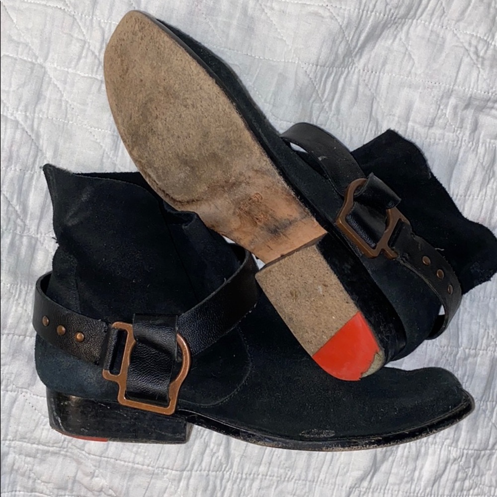 Joe’s Black Suede booties size 9